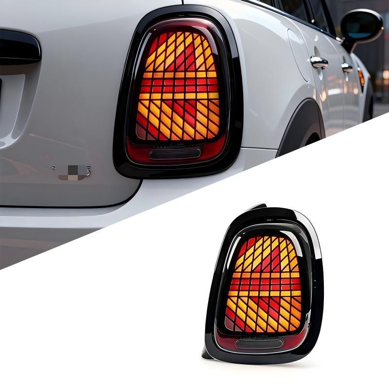 送料無料 BMW MINI ミニ F56対応 LEDテールランプユニット ABS製 スモークタイプ レッドタイプ ポジションランプ ブレーキランプ ウインカー リアライト 交換用 後方視認性向上 ドレスアップ リアビュー演出 外装パーツ 車種別設計 後部外装用