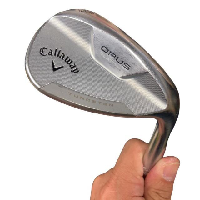 【中古】 キャロウェイ OPUS PLATINUM クロム 58°/10°S ウェッジ WG Dynamic Gold ONYX BLACK (フレックスS) メンズ 男性用 右利き 右用 Cランク ゴルフクラブ