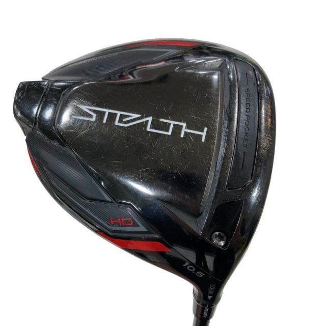 【中古】 テーラーメイド STEALTH HD 10.5° ドライバー DR TENSEI RED TM50(STEALTH DR) (フレックスS) メンズ 男性用 右利き 右用 Cランク ゴルフクラブ