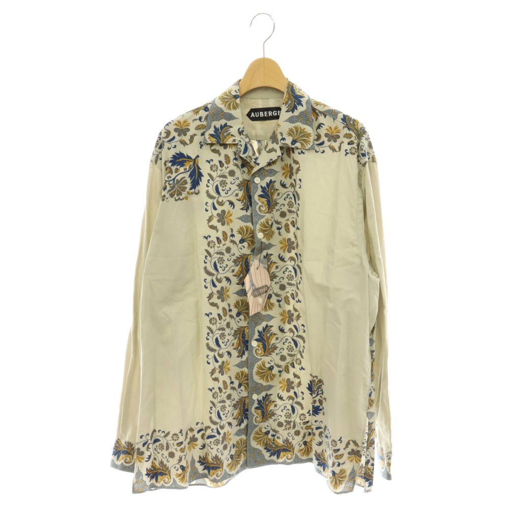 オーベルジュ AUBERGE 26SSKEVINシャツ 長袖 42 グレー /HK ■OS ■AD 24,747円