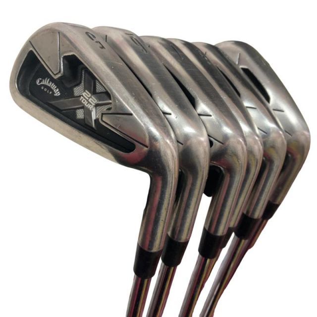 【中古】 キャロウェイ X・22 TOUR 6S アイアンセット IR Memphis 10 DB (フレックスUNI) メンズ 男性用 右利き 右用 Cランク ゴルフクラブ