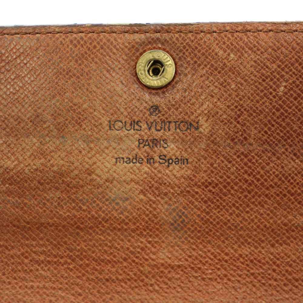 ルイヴィトン LOUIS VUITTON ポシェット ポルトモネ クレディ