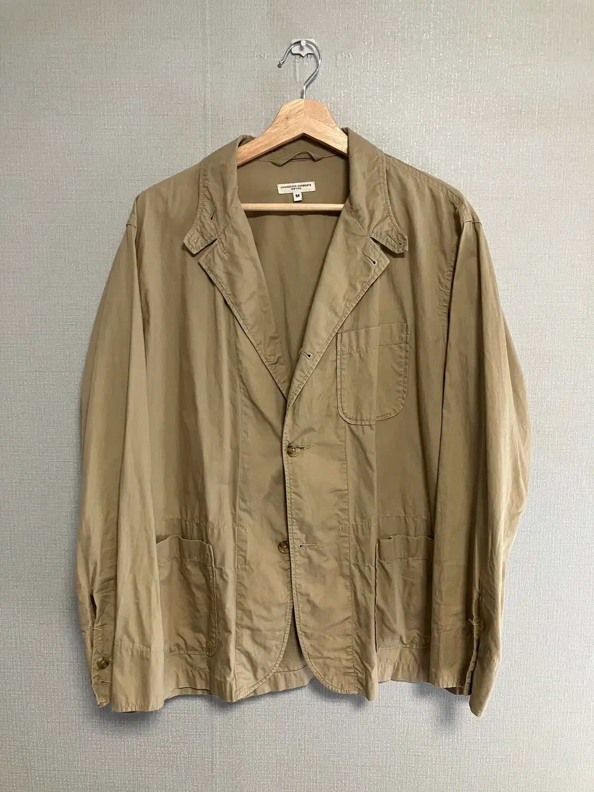 M ロイ ジャケット Pima Poplin