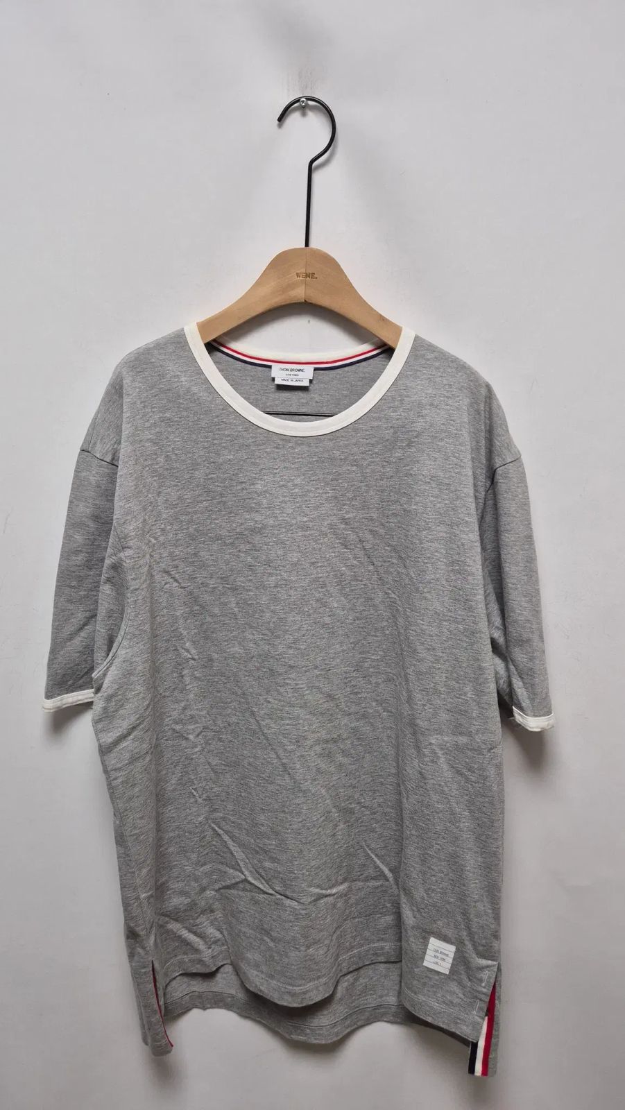 （160）（正規品）トム・ブラウン リンガー半袖Tシャツ