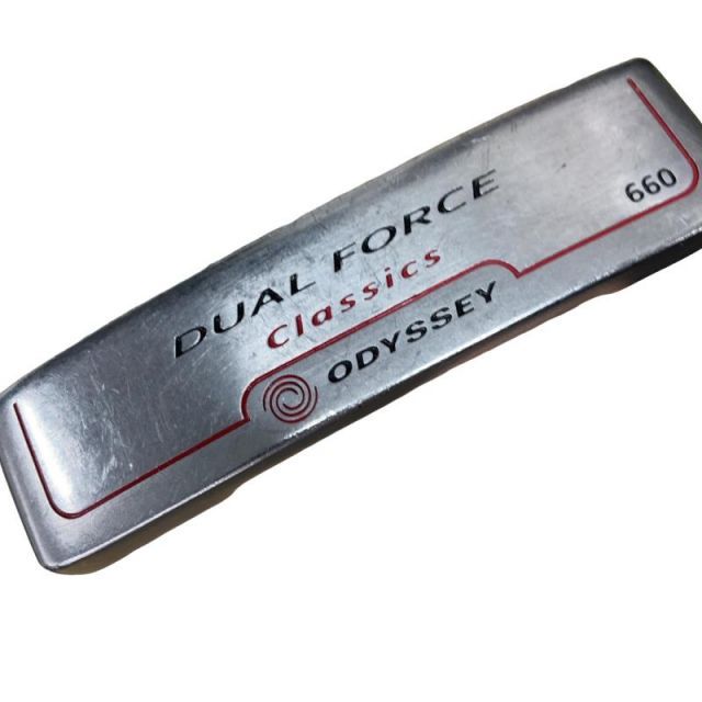 【中古】 オデッセイ DUAL FORCE Classics 660 33インチ パター PT スチール (フレックスその他) メンズ 男性用 右利き 右用 Dランク ゴルフクラブ