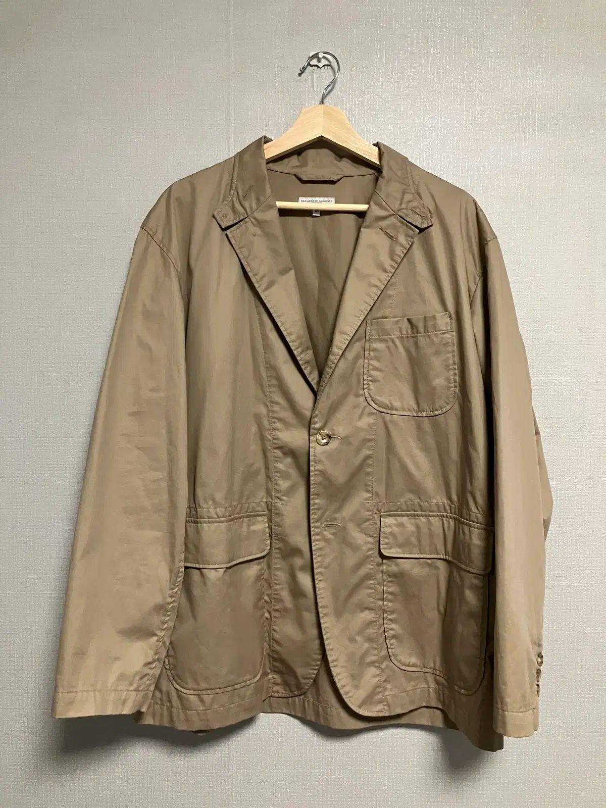 M ロイター ジャケット 22ss ハイカウントツイル