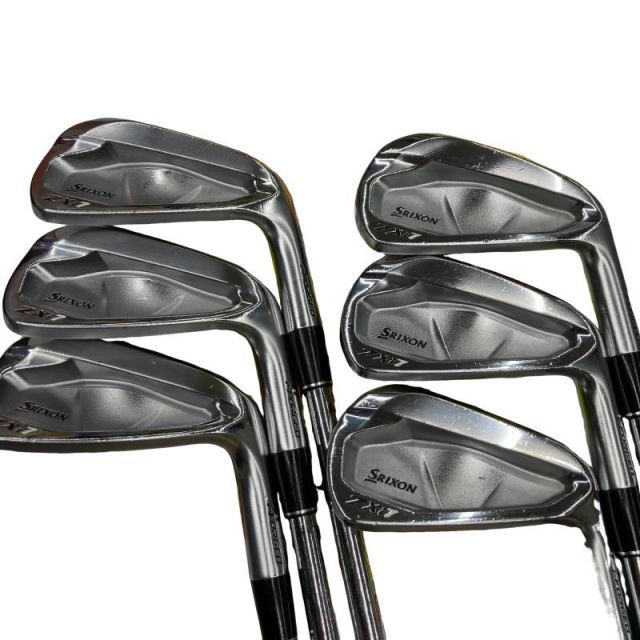 【中古】 ダンロップ SRIXON ZXi7 6S アイアンセット IR NS PRO MODUS3 TOUR120 (フレックスS) メンズ 男性用 右利き 右用 Cランク ゴルフクラブ
