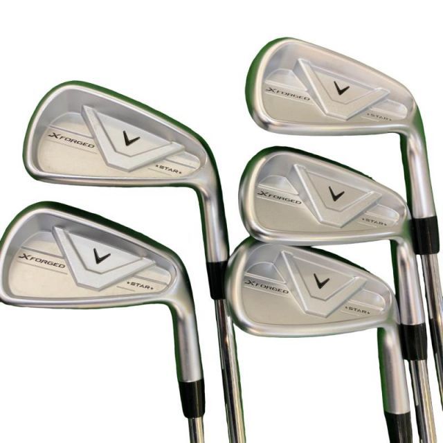 【中古】 キャロウェイ X FORGED STAR(2026) 5S アイアンセット IR NS PRO 950GH neo (フレックスS) メンズ 男性用 右利き 右用 Cランク ゴルフクラブ