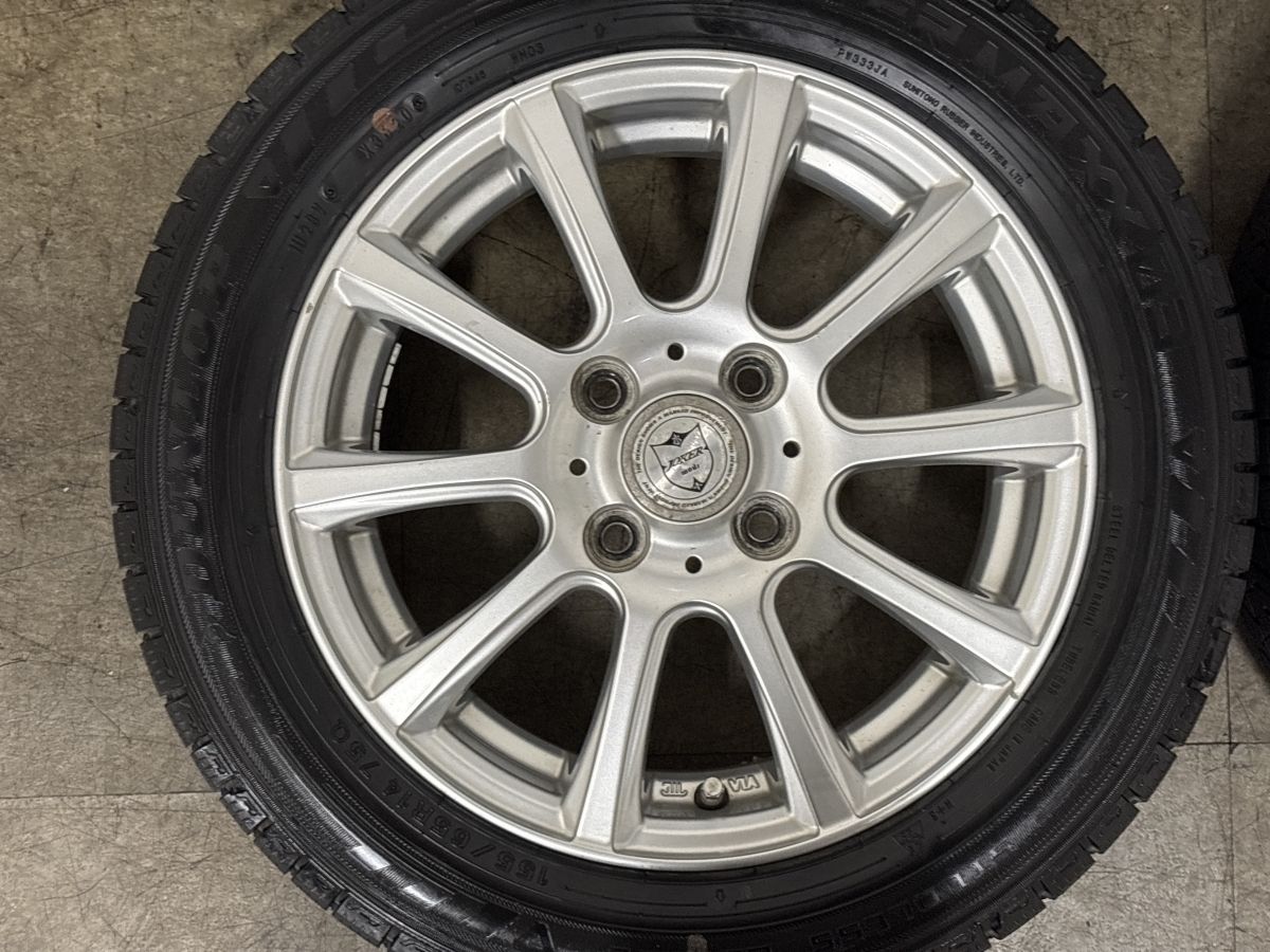 バリ溝】ジョーカー 14in 4.5J +45 PCD100 ダンロップ ウィンター