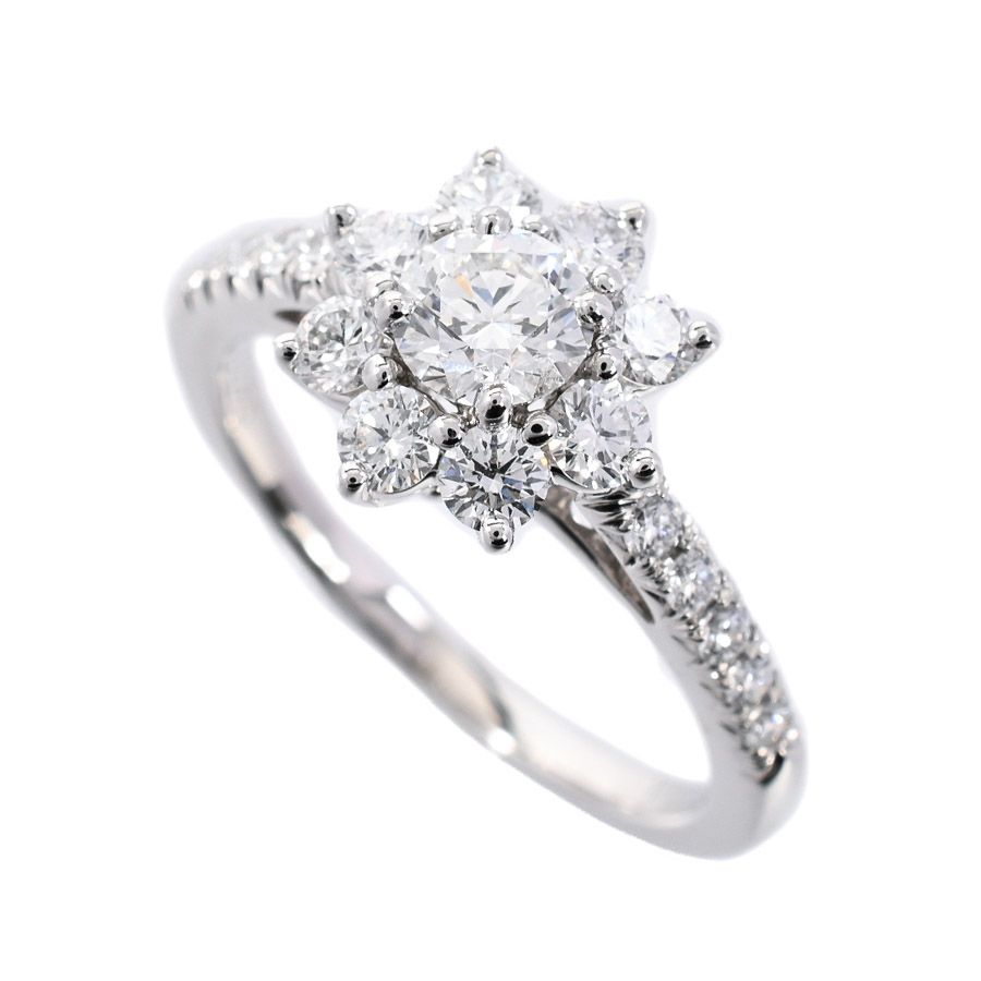 HARRY WINSTON ハリーウィンストン リング サンフラワー ミニ FRDPNA003SF