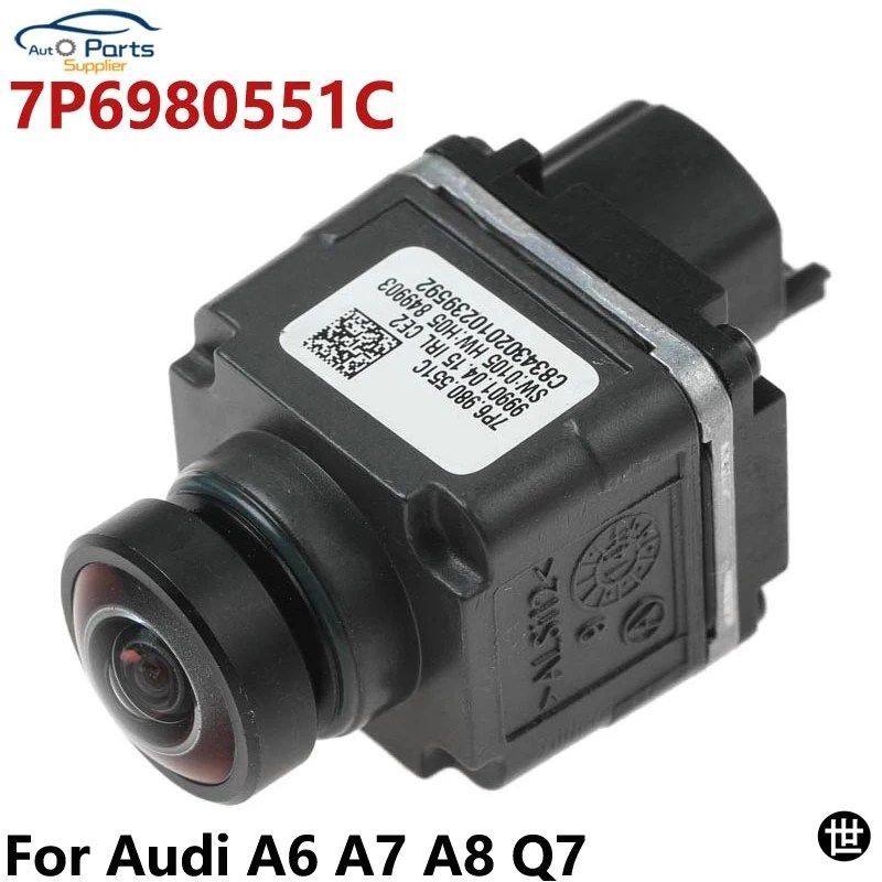7P6980551C アウディ A6 C7 Q7 A8 A7 トゥアレグ 2011-2018 用リアビューパーキングカメラ リアカメラ 7P6980551 7P6 980 551 C
