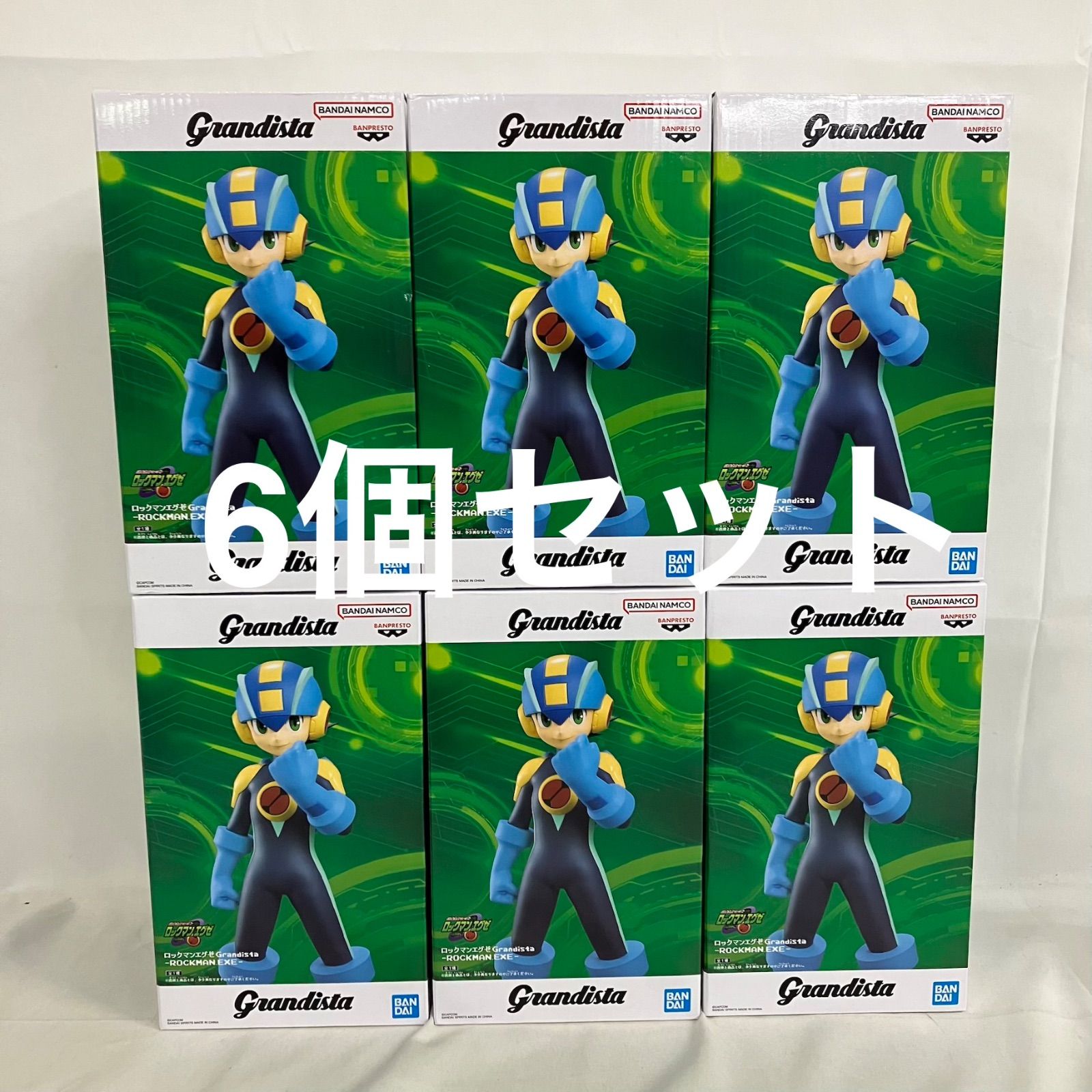 ロックマン grandista フィギュア　6個 未開封 ロックマン Grandista ロックマンエグゼ フィギュア 6個セット