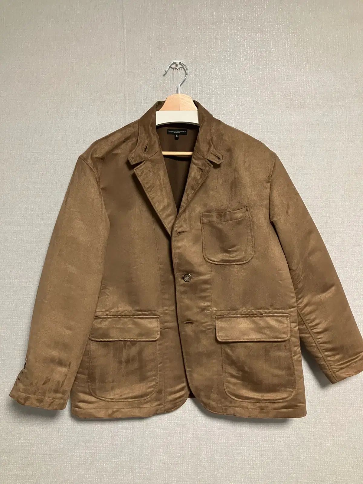 S ロイ フェイクスウェード ジャケット 23fw