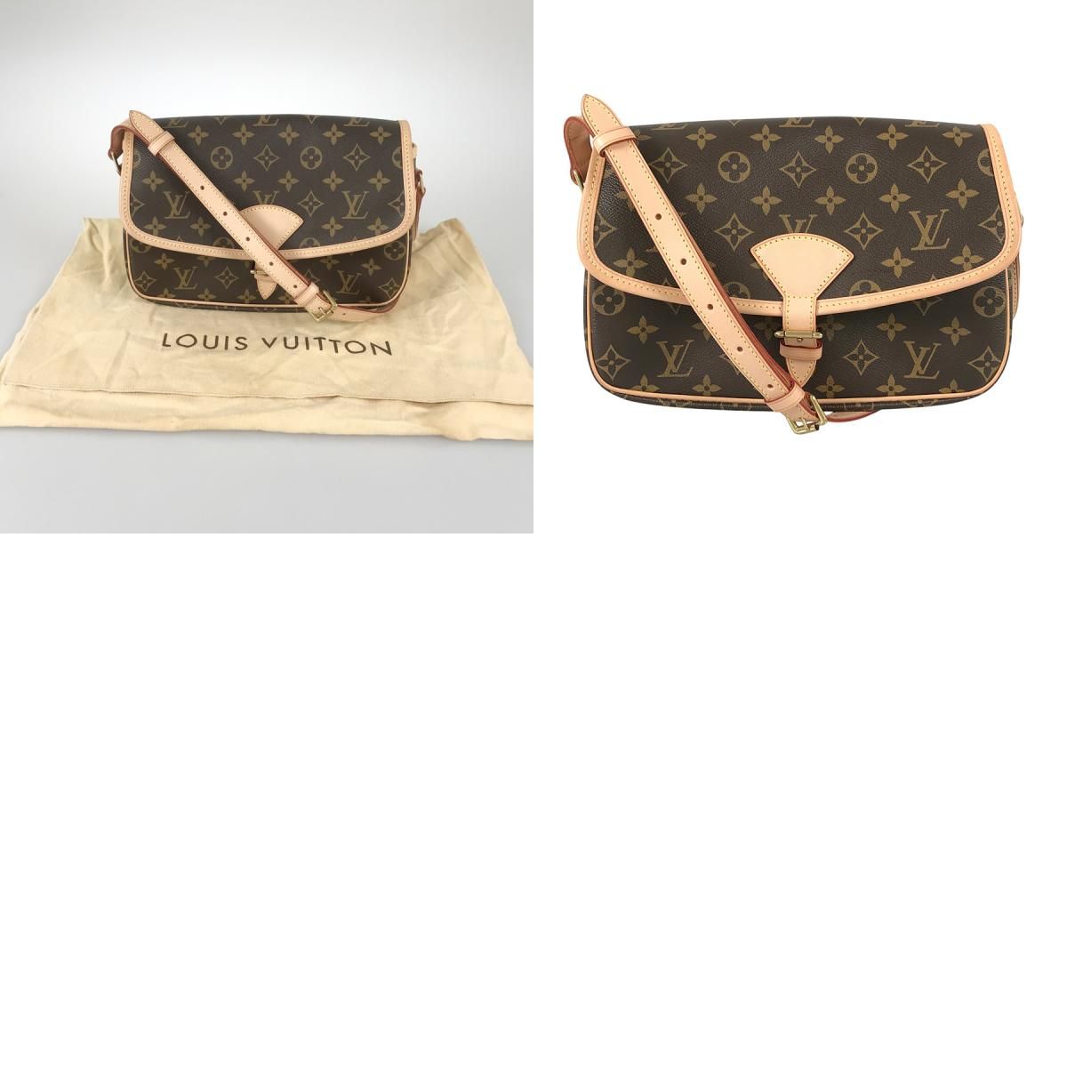 ルイ・ヴィトン LOUIS VUITTON モノグラム ソローニュ M42250 PVC 