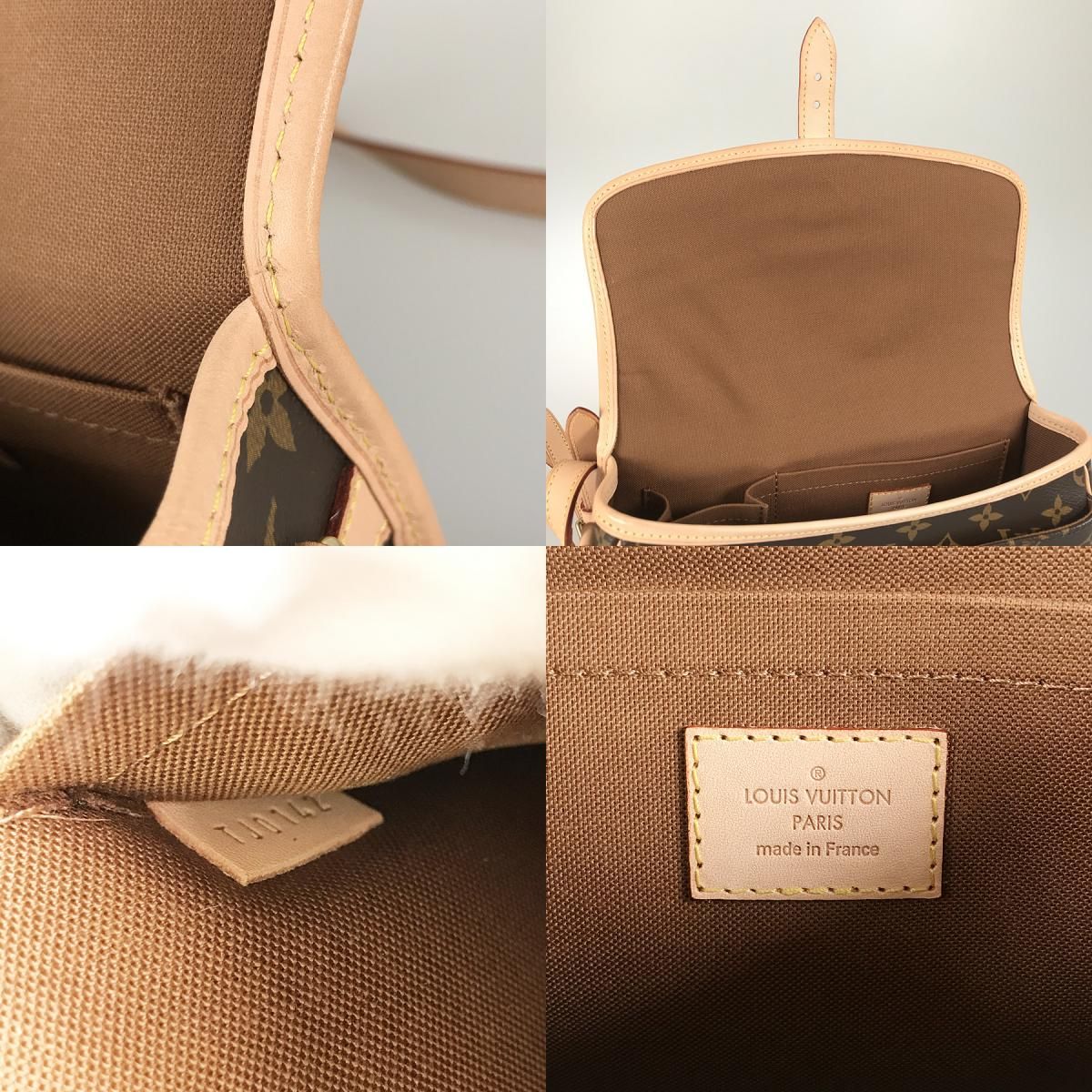 ルイ・ヴィトン LOUIS VUITTON モノグラム ソローニュ M42250 PVC 
