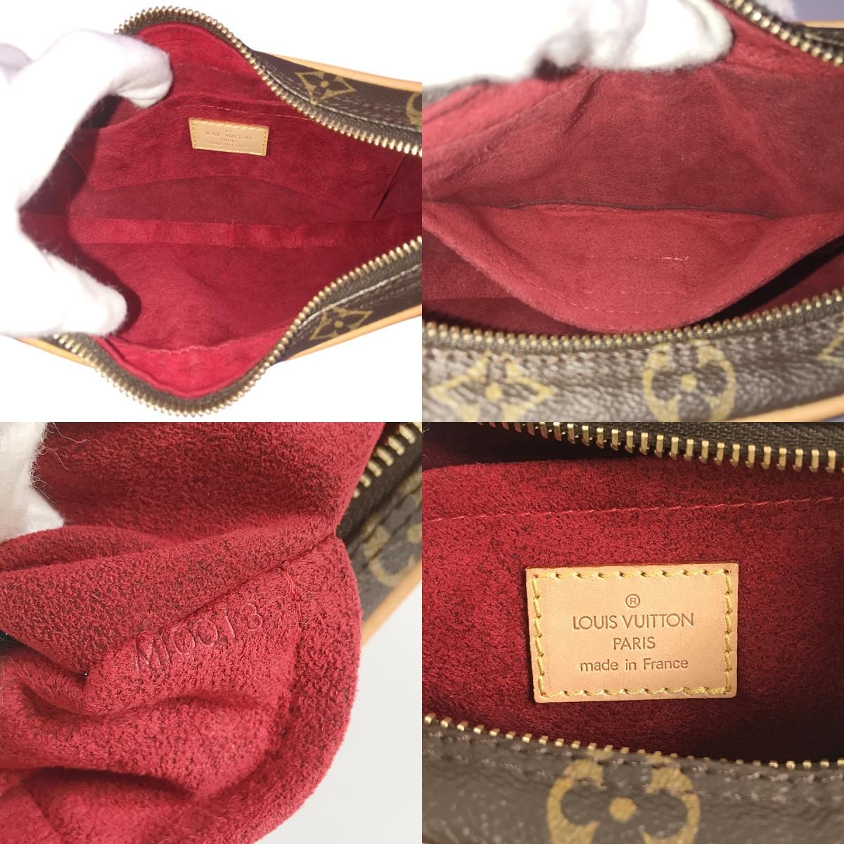 ルイ・ヴィトン LOUIS VUITTON モノグラム ポシェット クロワッサン 
