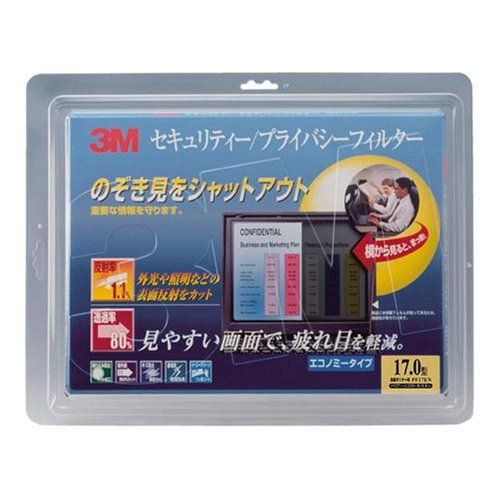 特価商品 住友スリーエム 3Mセキュリティー/プライバシーフィルター液晶用エコノミー17.0型 (のぞき見防止) PF17EN