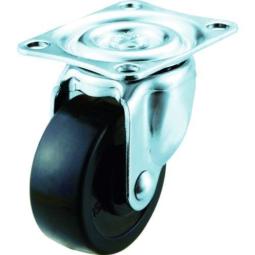 特価商品 TRUSCO(トラスコ) TYGシリーズ 自在 ゴム車 50mm TYG-50 × 40個【ケース販売】