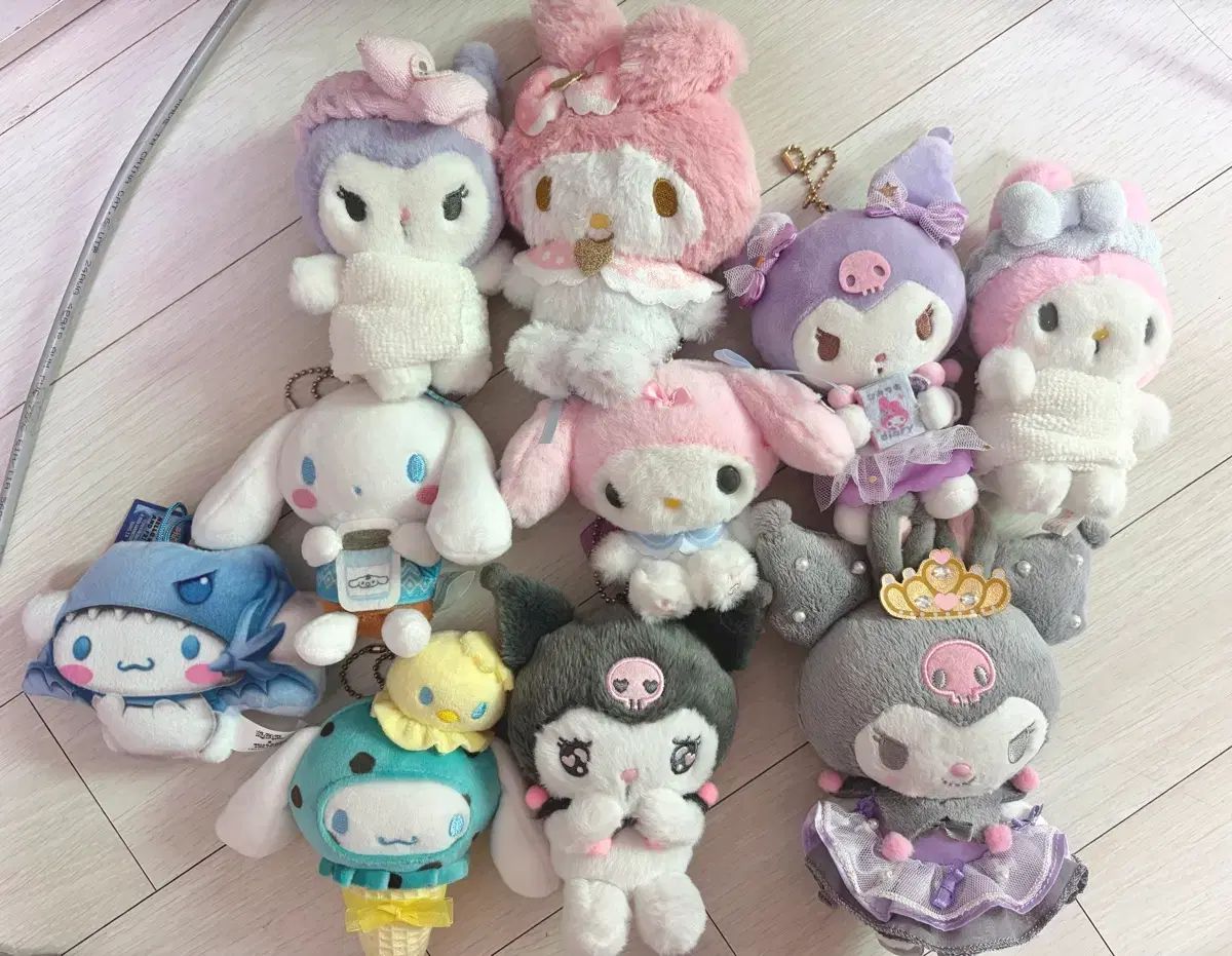 サンリオ マスコット まとめ売り マイメロディ クロミ シナモロール