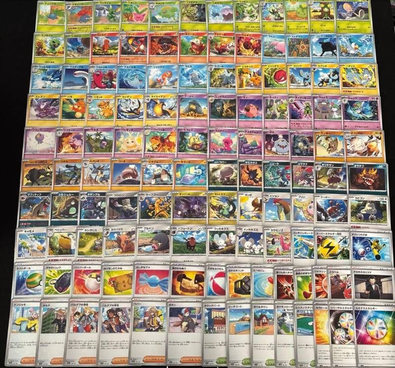 mk3 ポケモンカード　シャイニートレジャーex sv4a ミラー　コンプリートセット　124種　コンプセット　シャイトレ　ピカチュウミラー