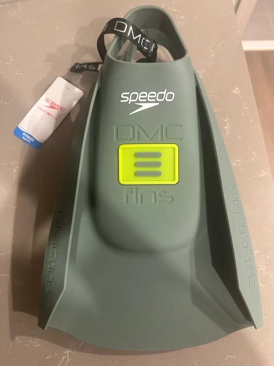 SPEEDO（スピード） DMC スーパーピン ショートスイムフィン フィン ソフトオリーブ ML