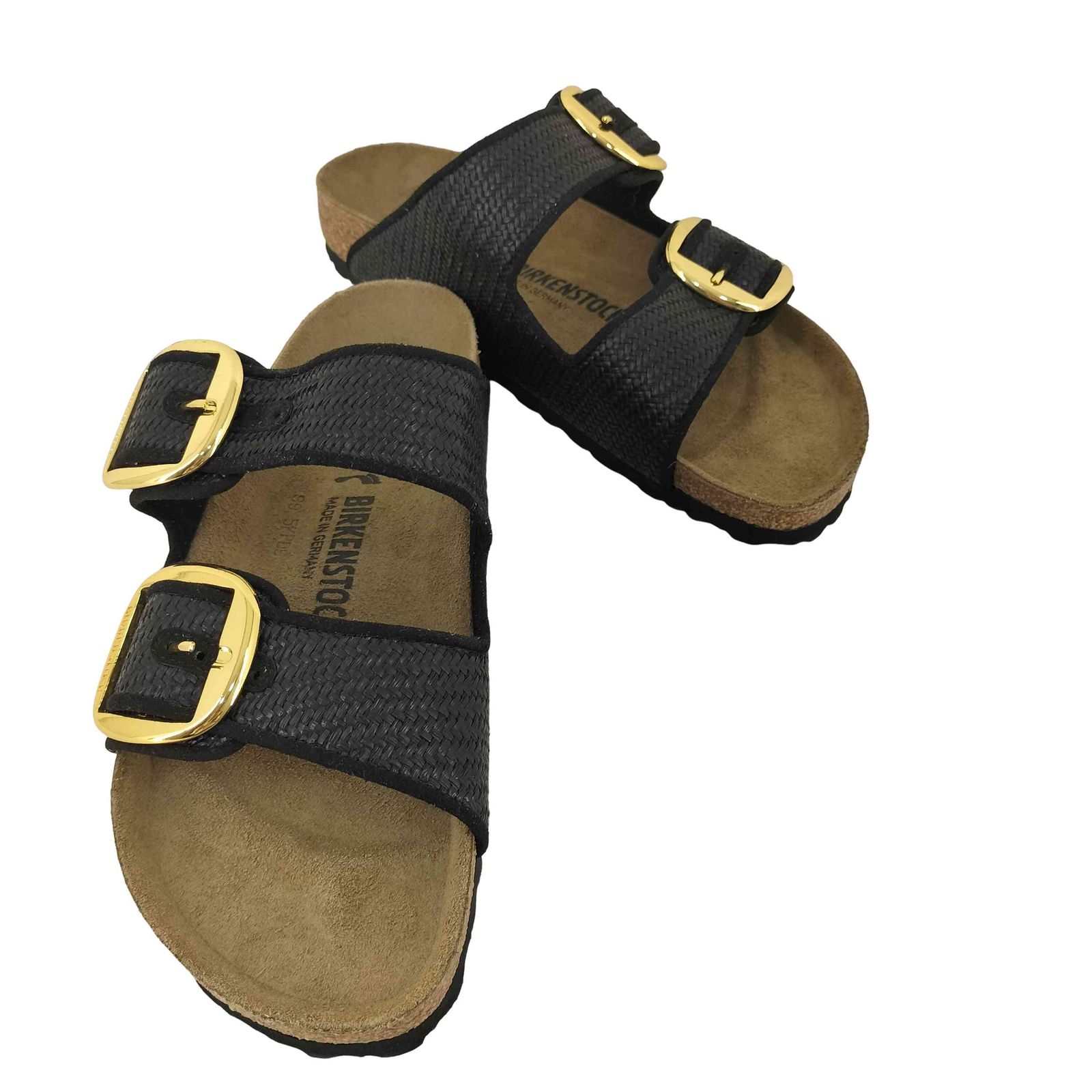 ビルケンシュトック BIRKENSTOCK ARIZONA BIG BUCKLE TEX RAFFIA NARROW メンズ 27 12,427円