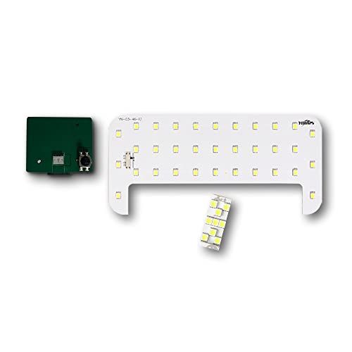 R◆YOURS(ユアーズ) ハリアー 80系 専用 LED ルームランプセット[ユアーズ基盤設計] [カラー:ホワイト] センター ラゲッジ 室内灯 専用設計 純正LED 光量調整 ルームランプ HARRIER トヨタ TOYOTA カスタム パーツ アクセサ