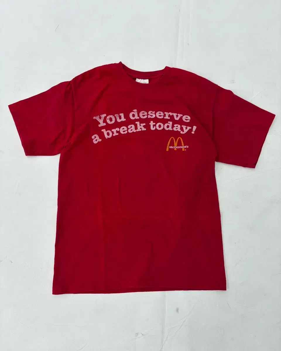 90年代マクドナルドTシャツ（赤）