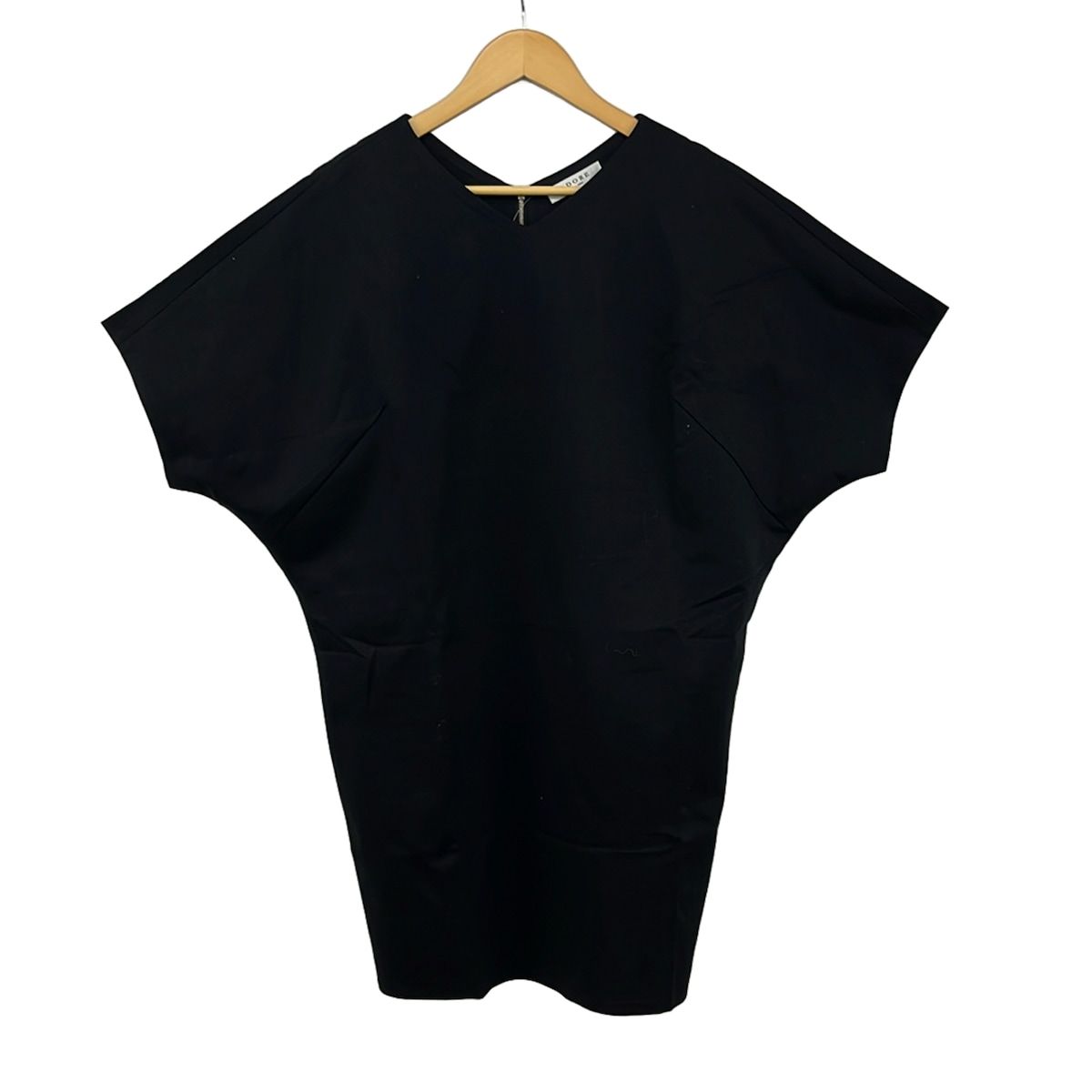 ADORE(アドーア) ワンピース サイズ38 M レディース美品 - 黒 半袖/ひざ丈