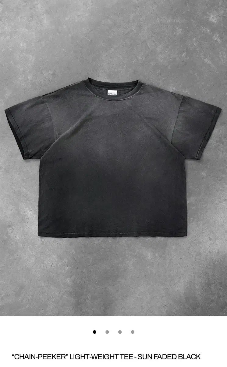 アキンボクラブ チェーンピッカー サンフェイディド ブラック Tシャツ M