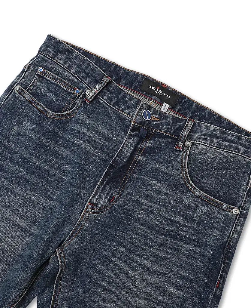 キートン Kiton インディゴデニム SSCナポリ ラグジュアリー デニム パンツ イタリア デニム