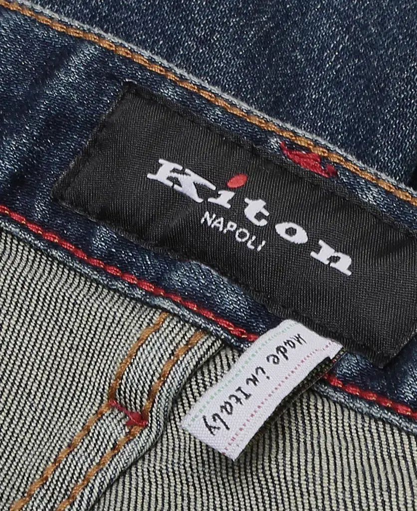 キートン Kiton インディゴデニム SSCナポリ ラグジュアリー デニム パンツ イタリア デニム