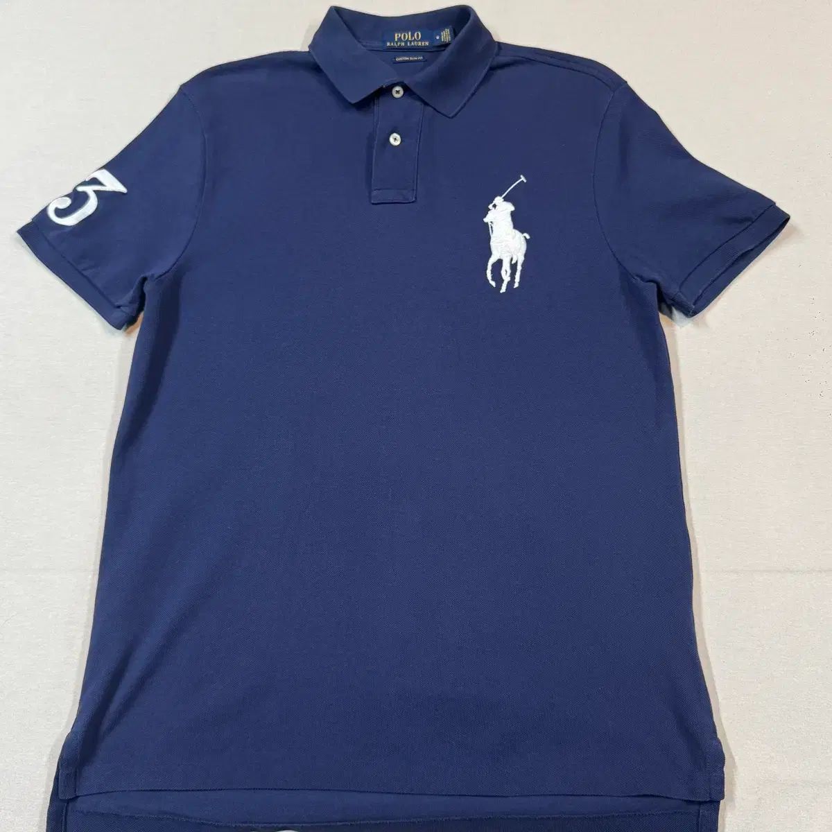 M) ポロラルフローレン Classic BIGポニー 半袖 カラーTシャツ ネイビー M) ポロラルフローレン Classic BIGポニー 半袖 カラーTシャツ ネイビー