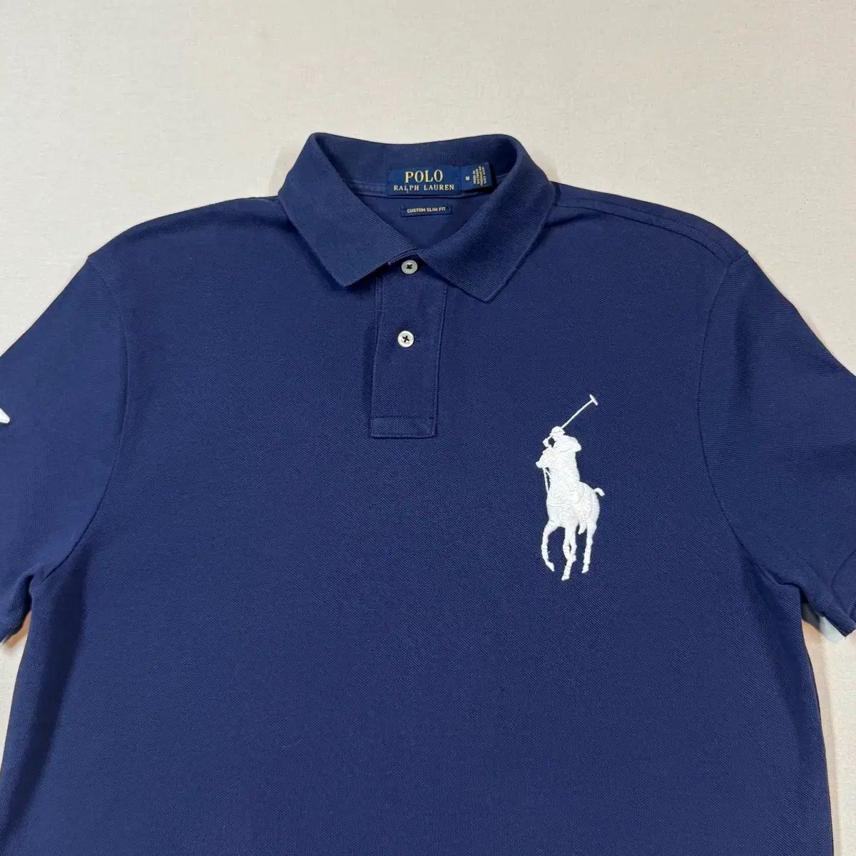 M) ポロラルフローレン Classic BIGポニー 半袖 カラーTシャツ ネイビー M) ポロラルフローレン Classic BIGポニー 半袖 カラーTシャツ ネイビー