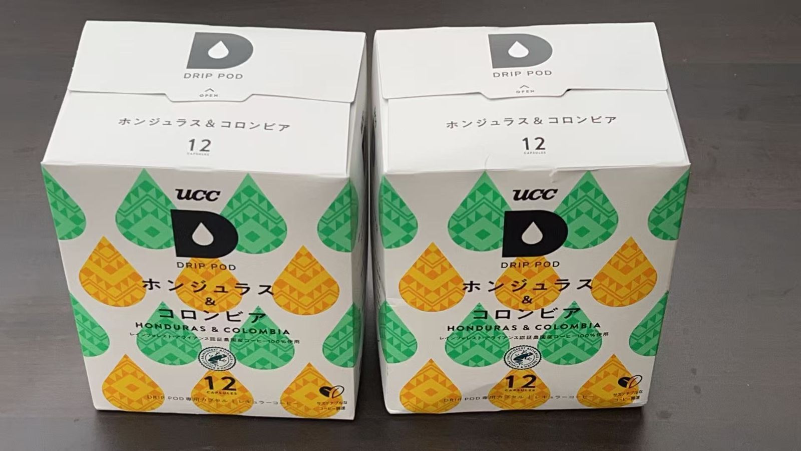 UCC ドリップポッド ホンジュラス&コロンビア 2箱 - メルカリ