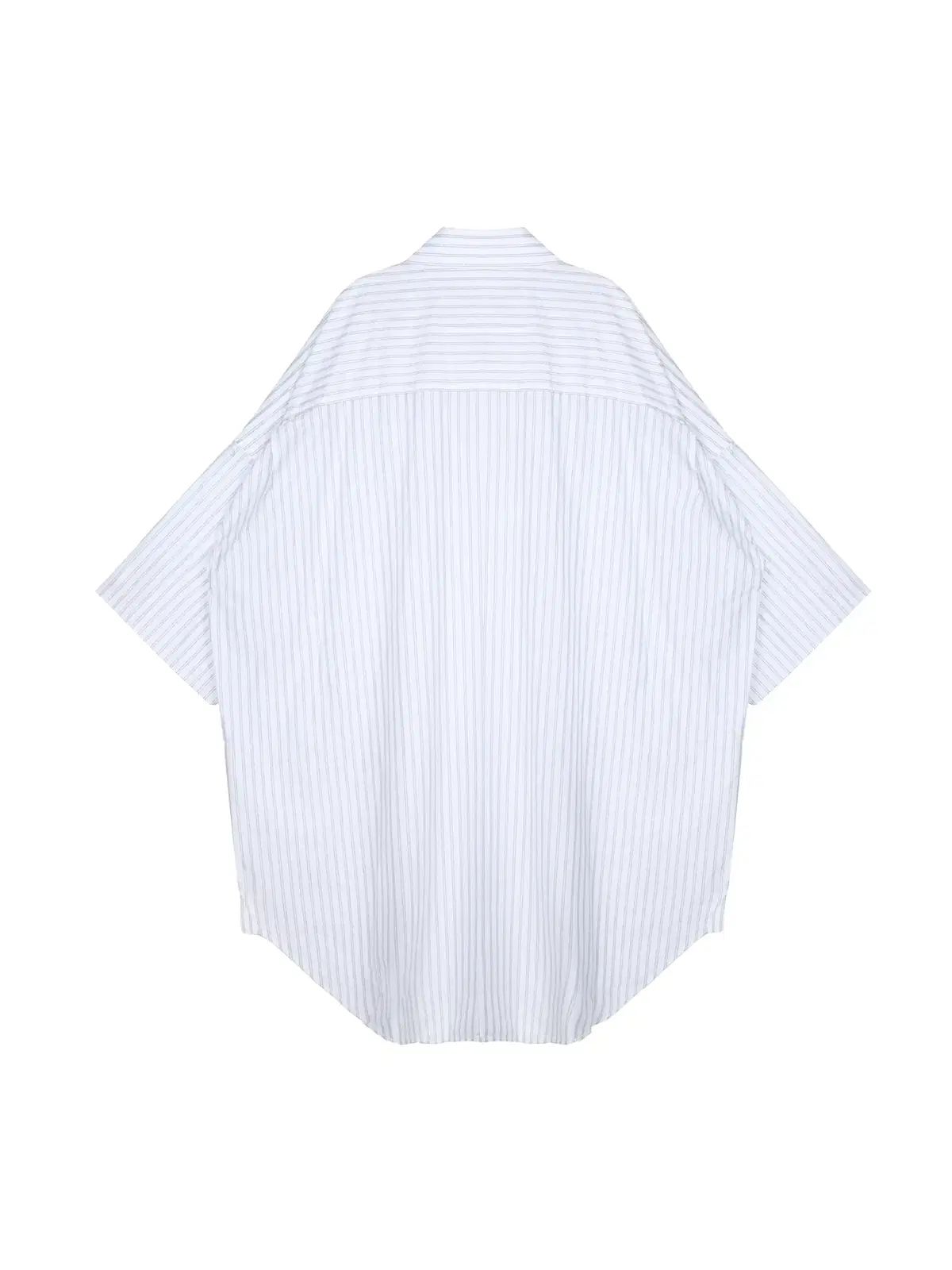 新品 MM6 Maison Margiela オーバーサイズ ストライプ 半袖シャツ M