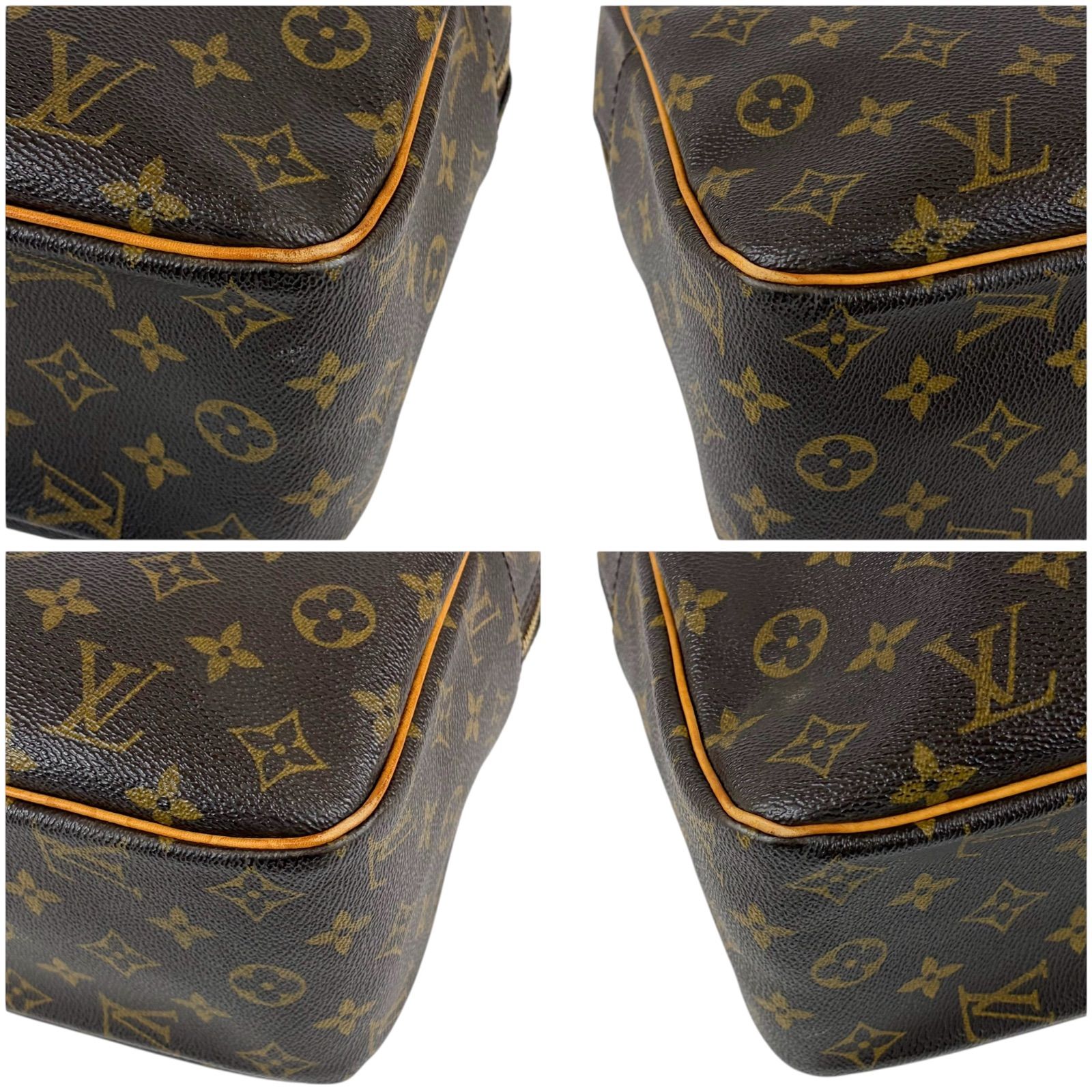 ルイヴィトン LOUIS VUITTON シテGM セミショルダーバッグ トートバッグ モノグラムレザー ブラウン 肩掛け ルイヴィトン LOUIS VUITTON シテGM セミショルダーバッグ トートバッグ モノグラムレザー ブラウン 肩掛け