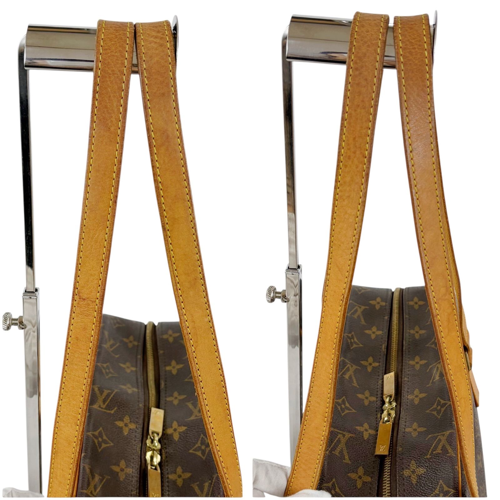 ルイヴィトン LOUIS VUITTON シテGM セミショルダーバッグ トートバッグ モノグラムレザー ブラウン 肩掛け ルイヴィトン LOUIS VUITTON シテGM セミショルダーバッグ トートバッグ モノグラムレザー ブラウン 肩掛け