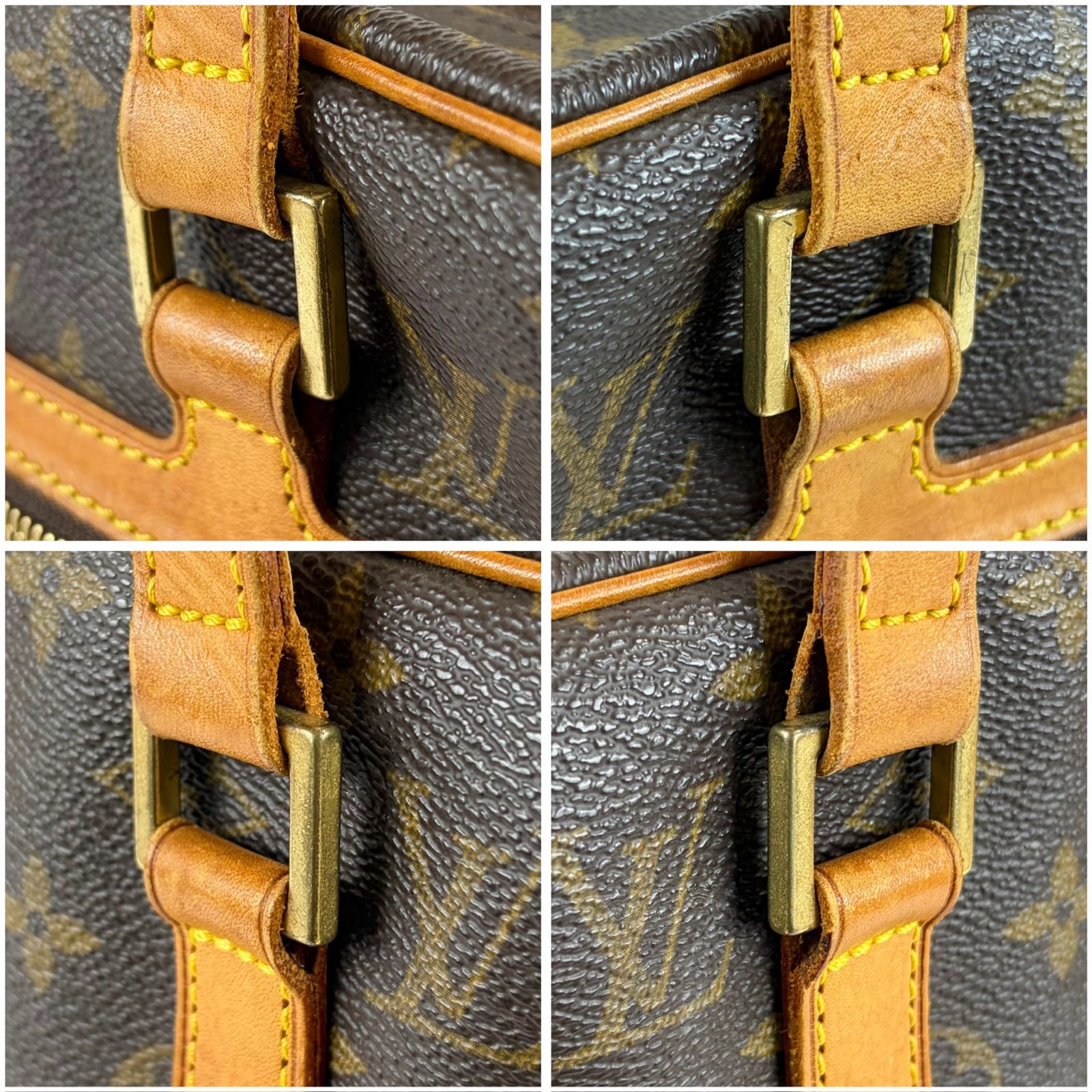 ルイヴィトン LOUIS VUITTON シテGM セミショルダーバッグ トートバッグ モノグラムレザー ブラウン 肩掛け ルイヴィトン LOUIS VUITTON シテGM セミショルダーバッグ トートバッグ モノグラムレザー ブラウン 肩掛け