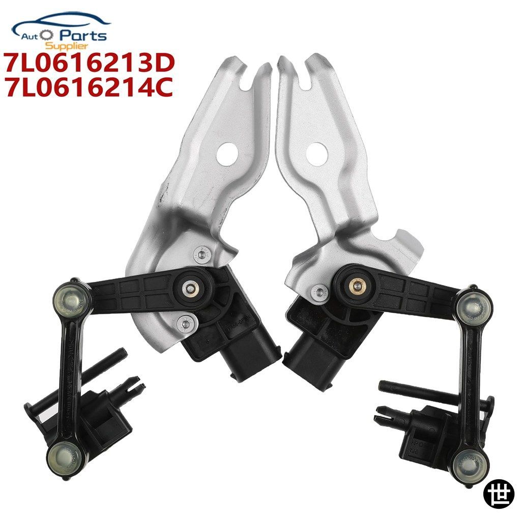 フォルクスワーゲン トゥアレグアウディ Q7 用 フロントエアサスペンション高さレベルセンサー 7L0616213D 7L0616214C 7L6 7LA