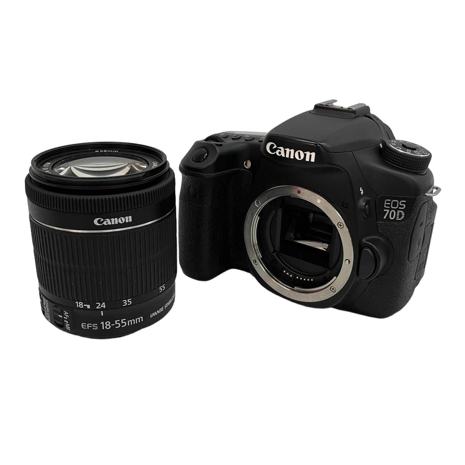 Canon EOS 70D EFS 18-55mm F3.5-5.6 IS STM レンズキット 一眼レフ カメラ キヤノン 中古 C11336215