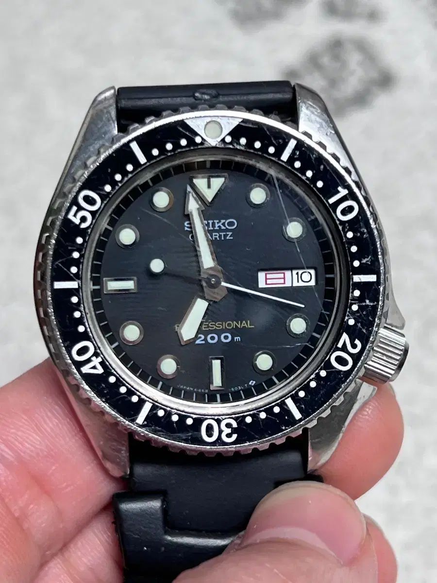 80年代 SEIKO セイコー 6458-6020 ダイバーウォッチ - メルカリ