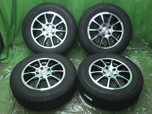 【中古】195/65R15 ヴォクシー ロクサーニスポーツ 15インチ ヨコハマ アイスガードiG60