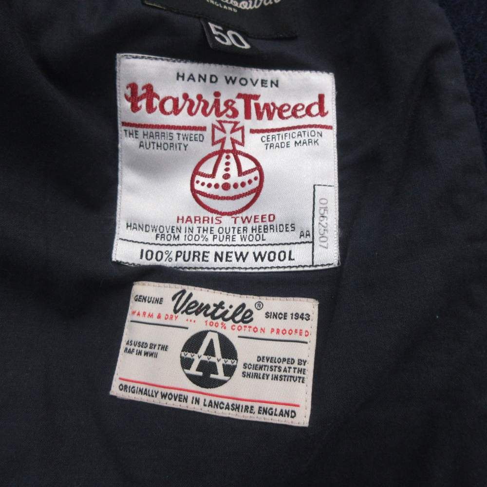 ナイジェルケーボン NIGEL CABOURN 美品 MALLORY JACKET Harris Tweed
