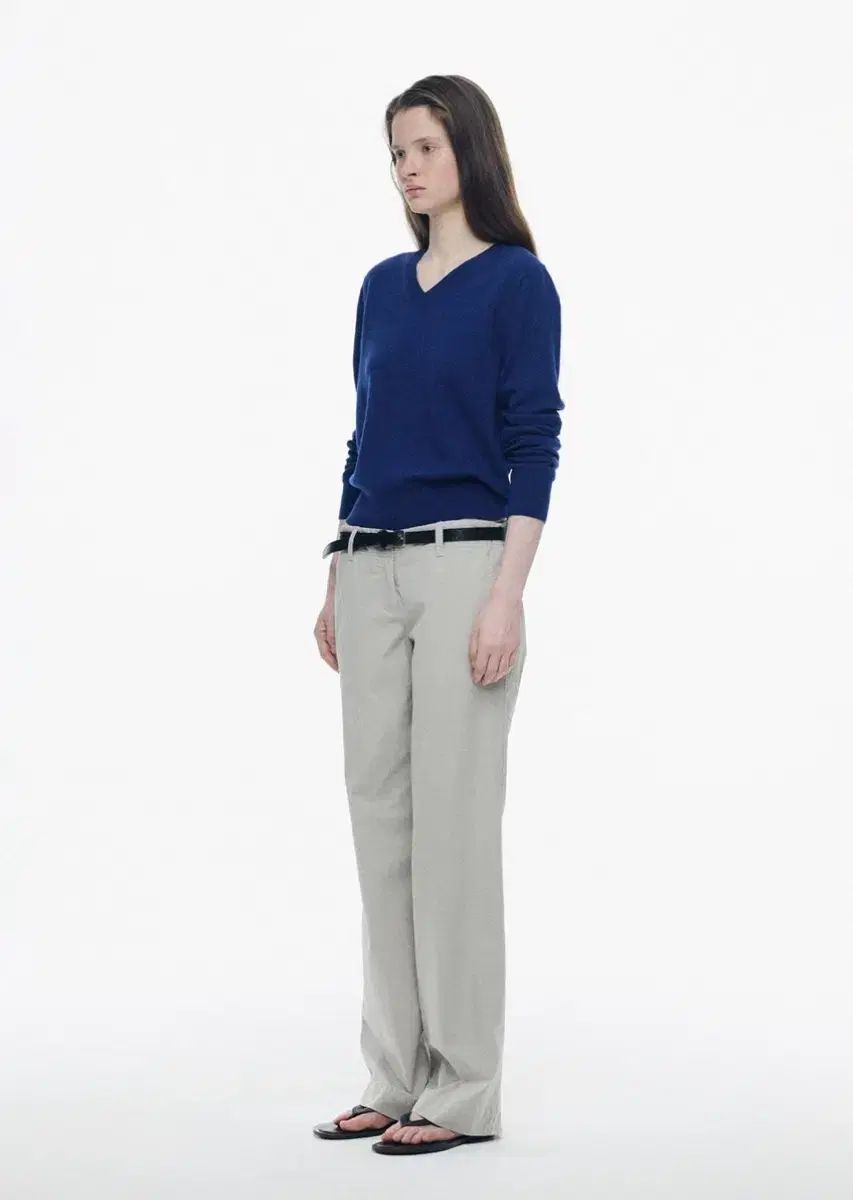 ナッシングリトゥン Relaxed low-rise pants