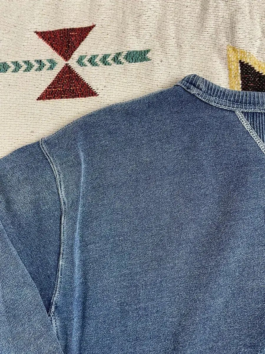 RRL Indigo フレンチ テリー スウェットシャツ (L)