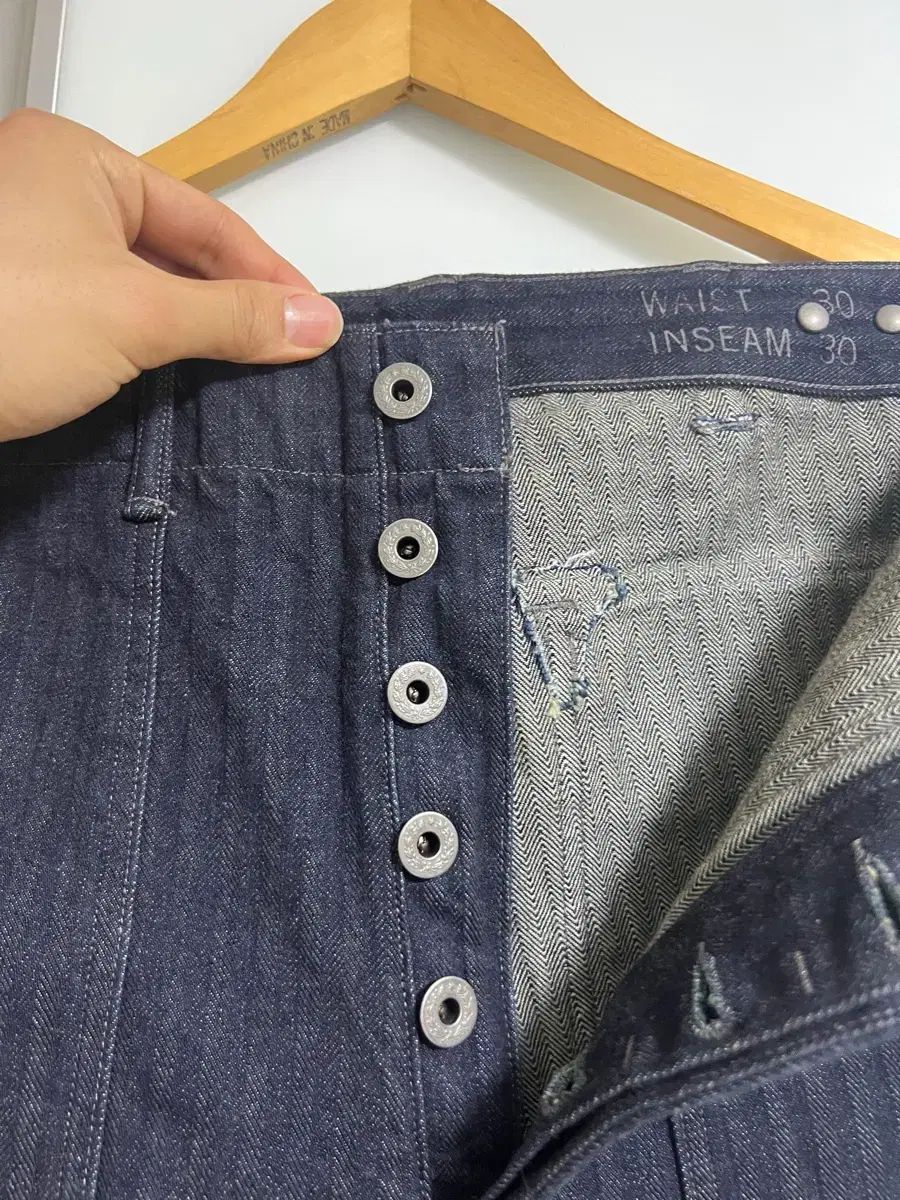 RRL リミテッド EDITION インディゴ ヘリンボーン パンツ 30*30