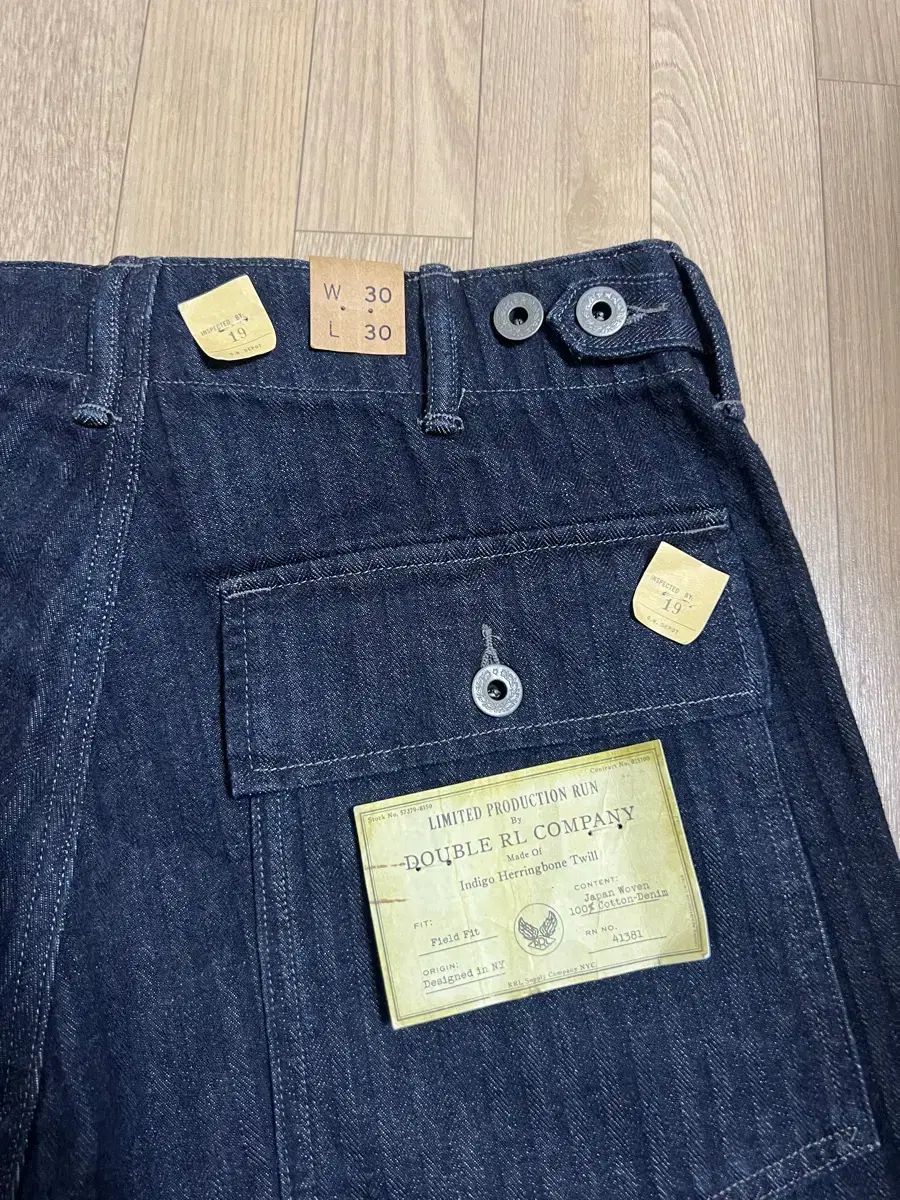 RRL リミテッド EDITION インディゴ ヘリンボーン パンツ 30*30