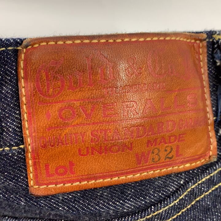 極美品 gold RECYCLED WASTE SUVIN COTTON YARN 14oz. DENIM 5POCKET WIDE PANTS GL42579A デニム M 濃紺 東洋 メンズ 極美品 gold RECYCLED WASTE SUVIN COTTON YARN 14oz. DENIM 5POCKET WIDE PANTS GL42579A デニム M 濃紺 東洋 メンズ