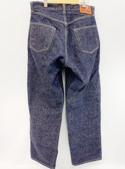 極美品 gold RECYCLED WASTE SUVIN COTTON YARN 14oz. DENIM 5POCKET WIDE PANTS GL42579A デニム M 濃紺 東洋 メンズ 極美品 gold RECYCLED WASTE SUVIN COTTON YARN 14oz. DENIM 5POCKET WIDE PANTS GL42579A デニム M 濃紺 東洋 メンズ